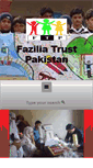 Mobile Screenshot of faziliatrust.org